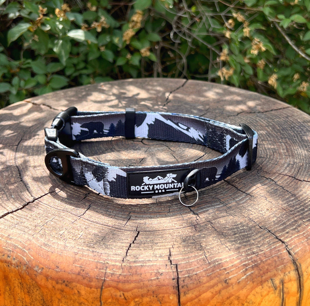 Rocky Mountain Dog - Grizzly Alpine Dog Collar