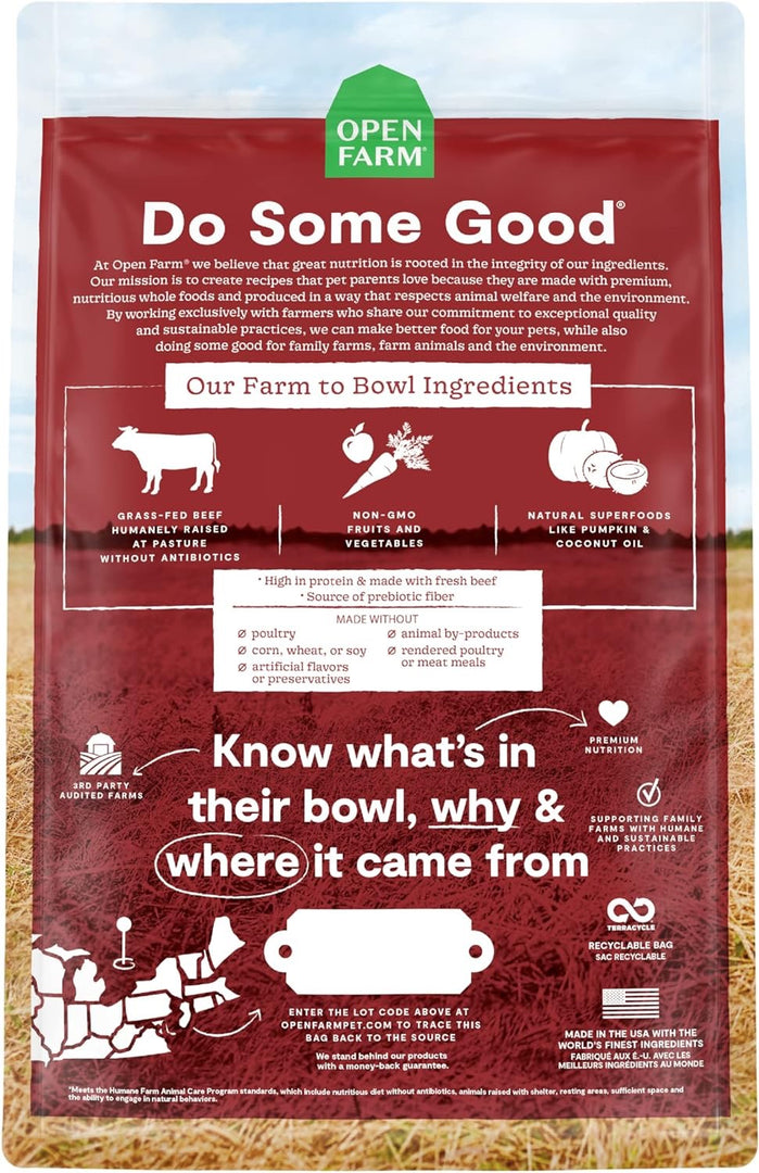 Open Farm Dog GF Beef Recipe