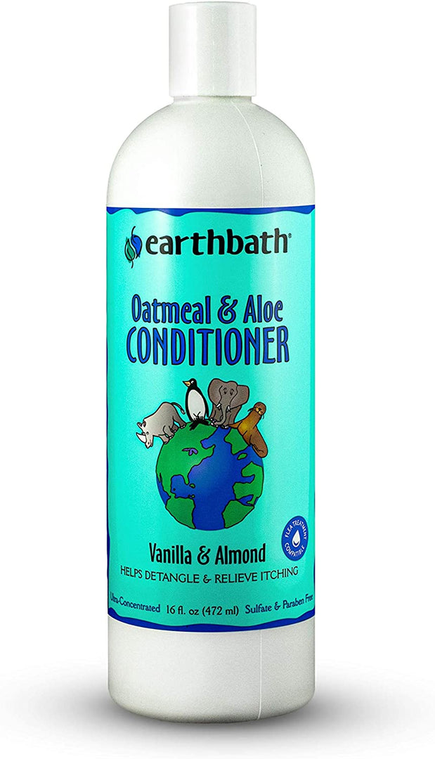 Earthbath Oatmeal & Aloe Conditioner Vanilla & Almond 16oz
