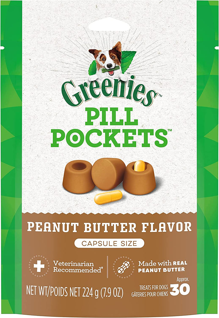 Greenies Dog Pill Pockets Peanut Butter
