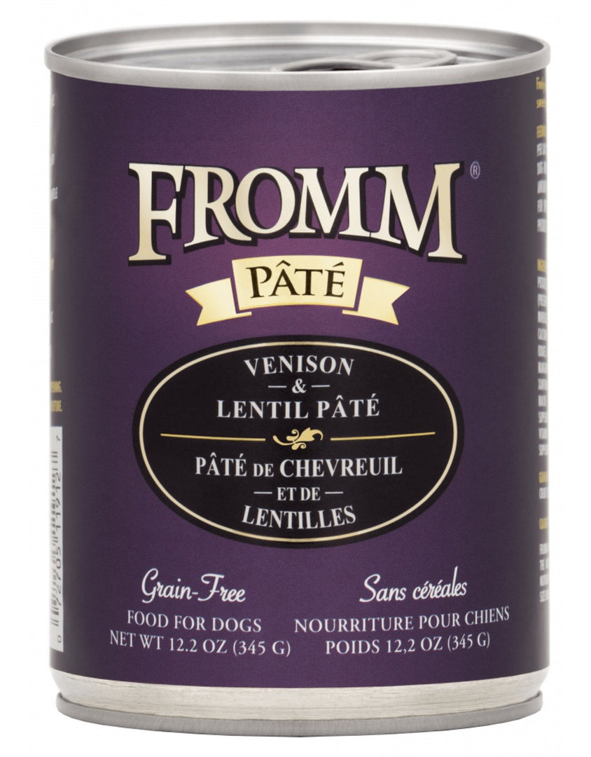 Fromm 12.2oz Venison & Lentil Pate