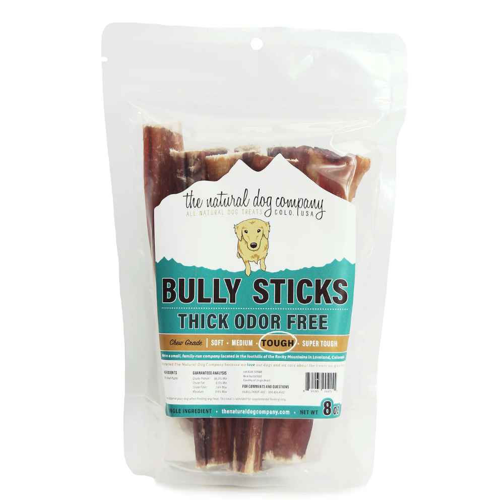 Tuesday’s Natural Dog Company 6" Thick Bully Sticks 8oz