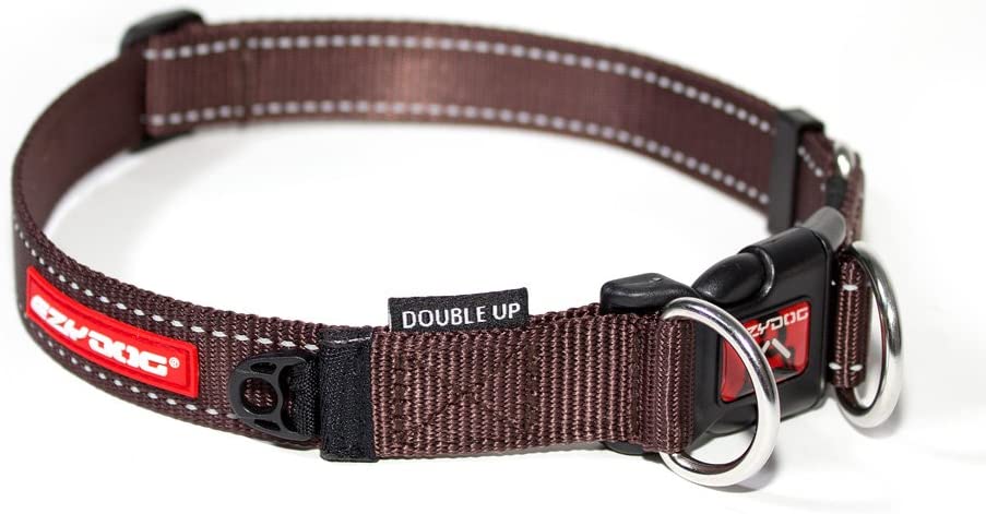 EZYDOG Double Up Collar Brown - BlackPaw - For Every Adventure