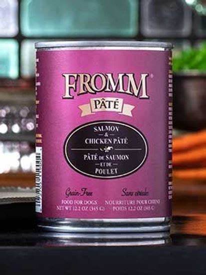 Fromm 12.2oz Salmon & Chicken Pate - BlackPaw - For Every Adventure