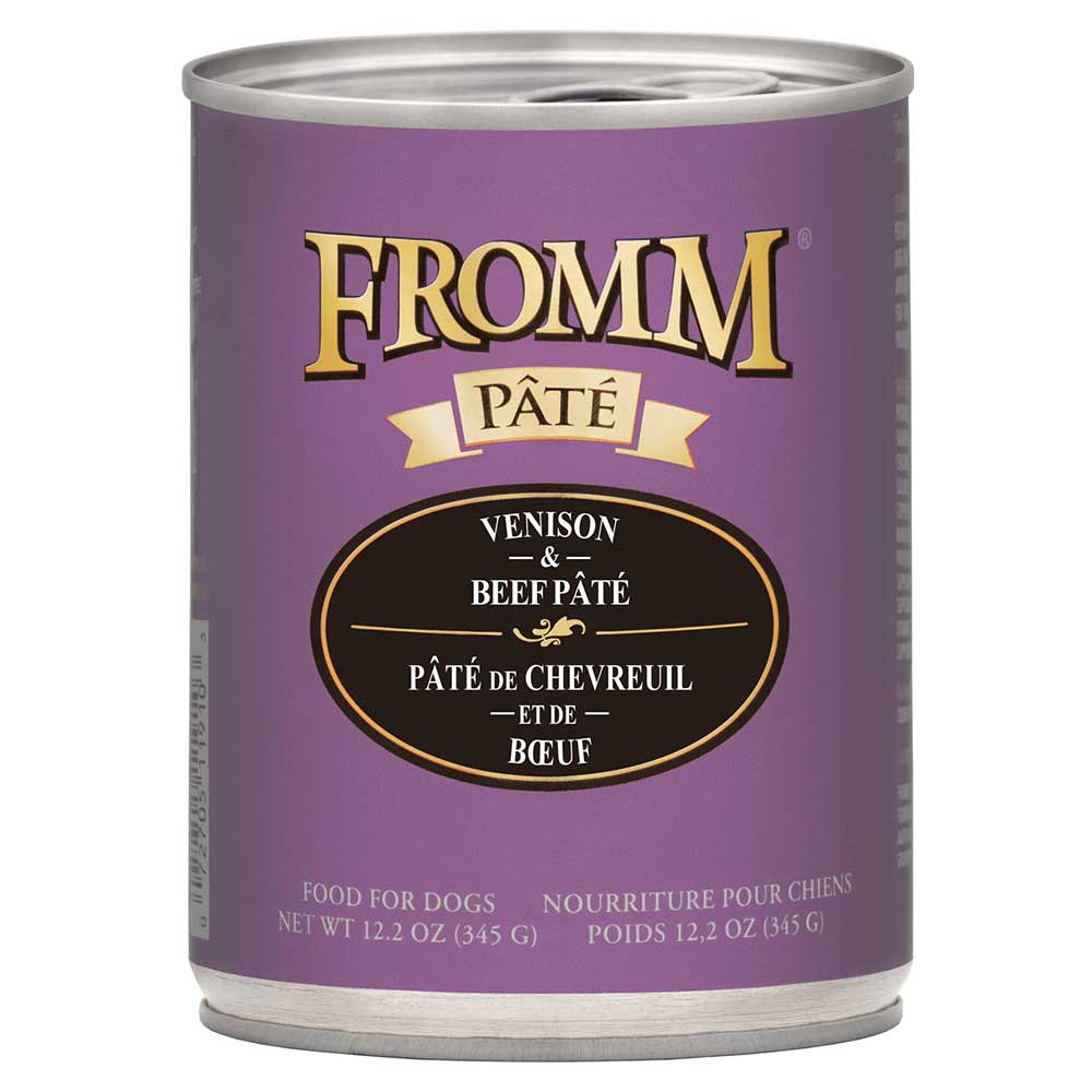 Fromm 12.2oz Venison and Beef Pate - BlackPaw - For Every Adventure