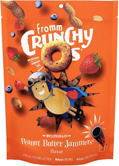 Fromm Crunchy O's 6oz Peanut Butter - BlackPaw