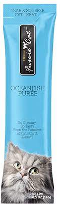Fussie Cat Oceanfish Purée Treat 4 Pack - BlackPaw