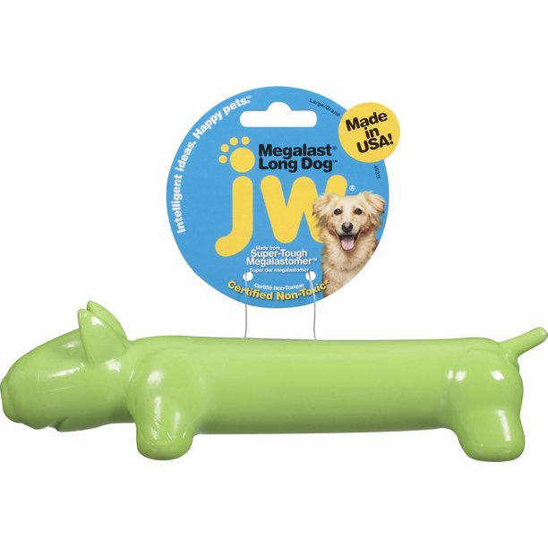 JW Megalast Long Dog Large - BlackPaw