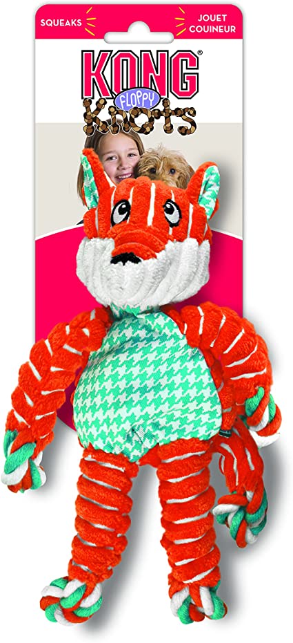 Kong Floppy Knots Fox - BlackPaw