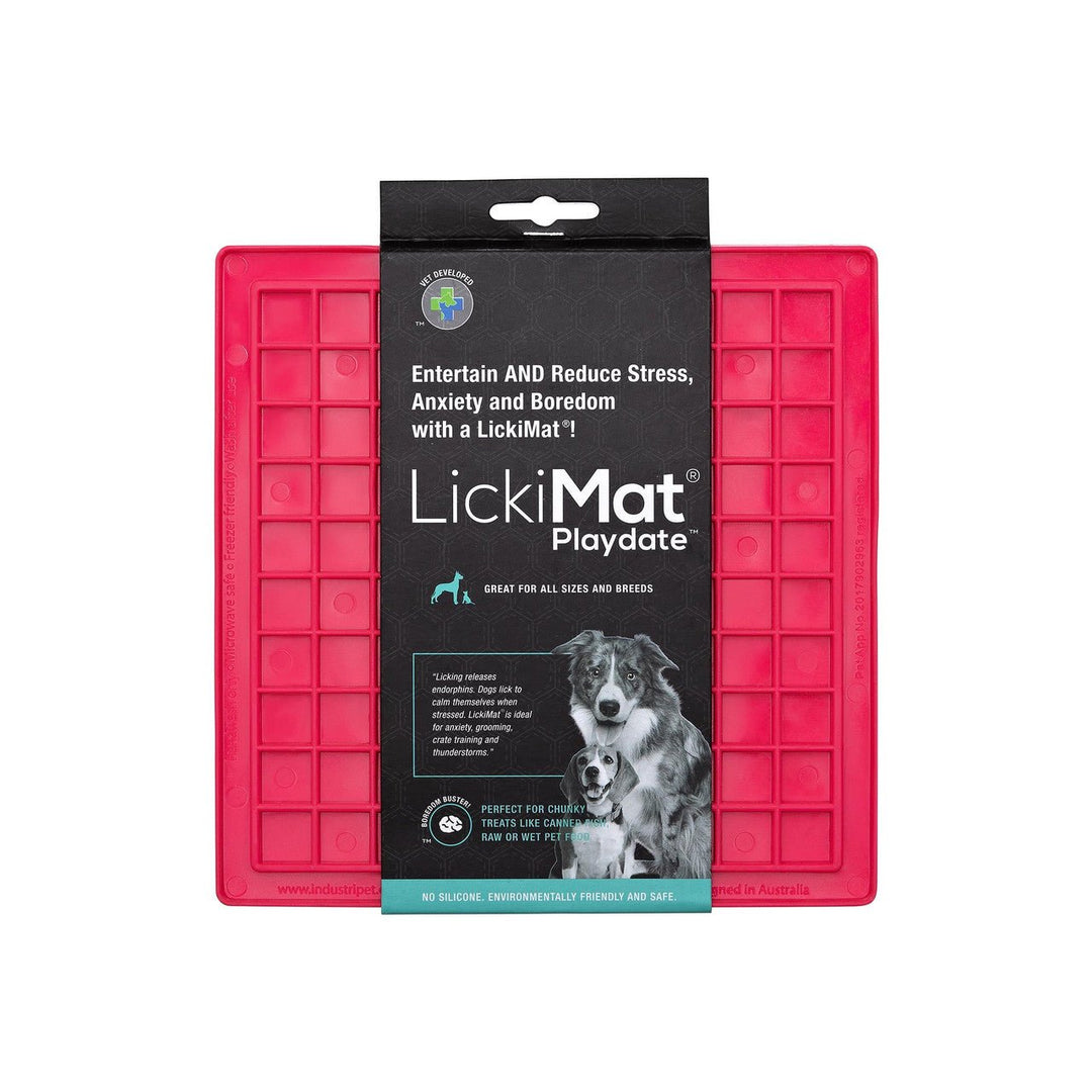 Licki Mat Playdate Red - BlackPaw - For Every Adventure