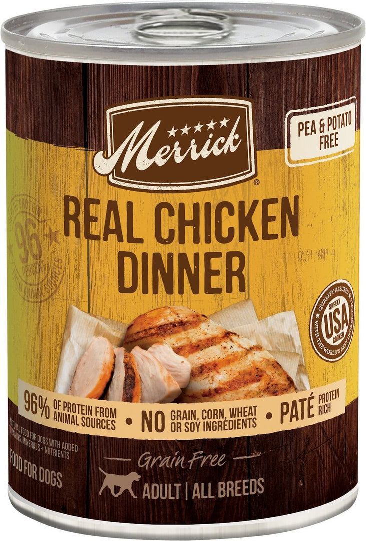 Merrick 12.7oz Real Chicken Dinner - BlackPaw - For Every Adventure