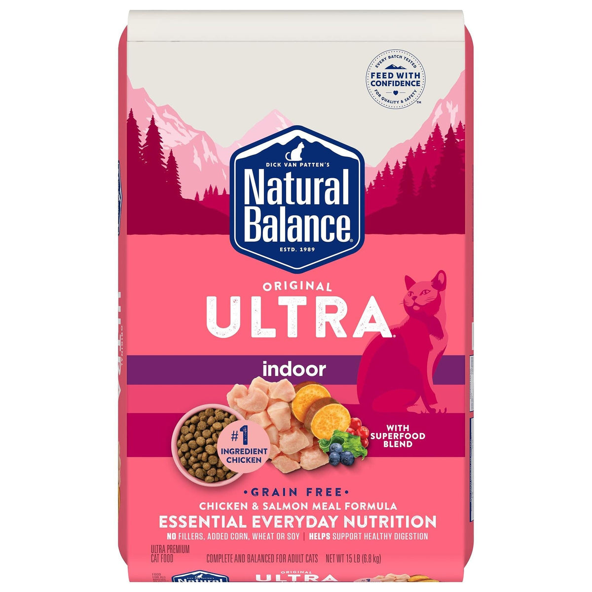 Natural Balance Original Ultra Indoor Cat Chicken & Salmon Indoor