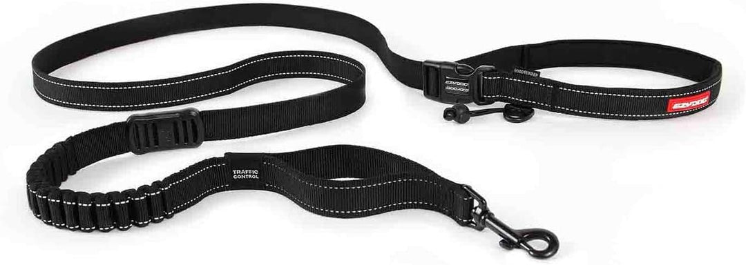 EZYDog Road Runner Leash Black 7’