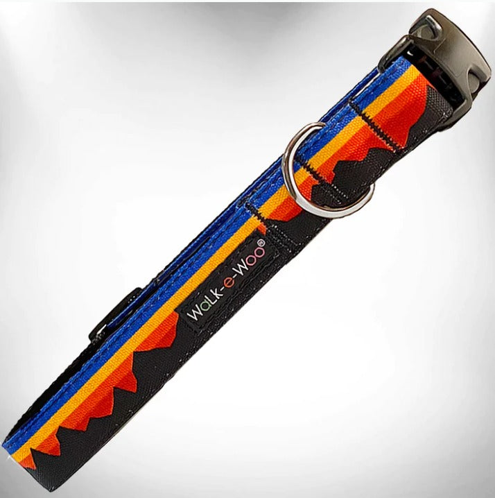 Walk-e-woo Collar Mountain Blue