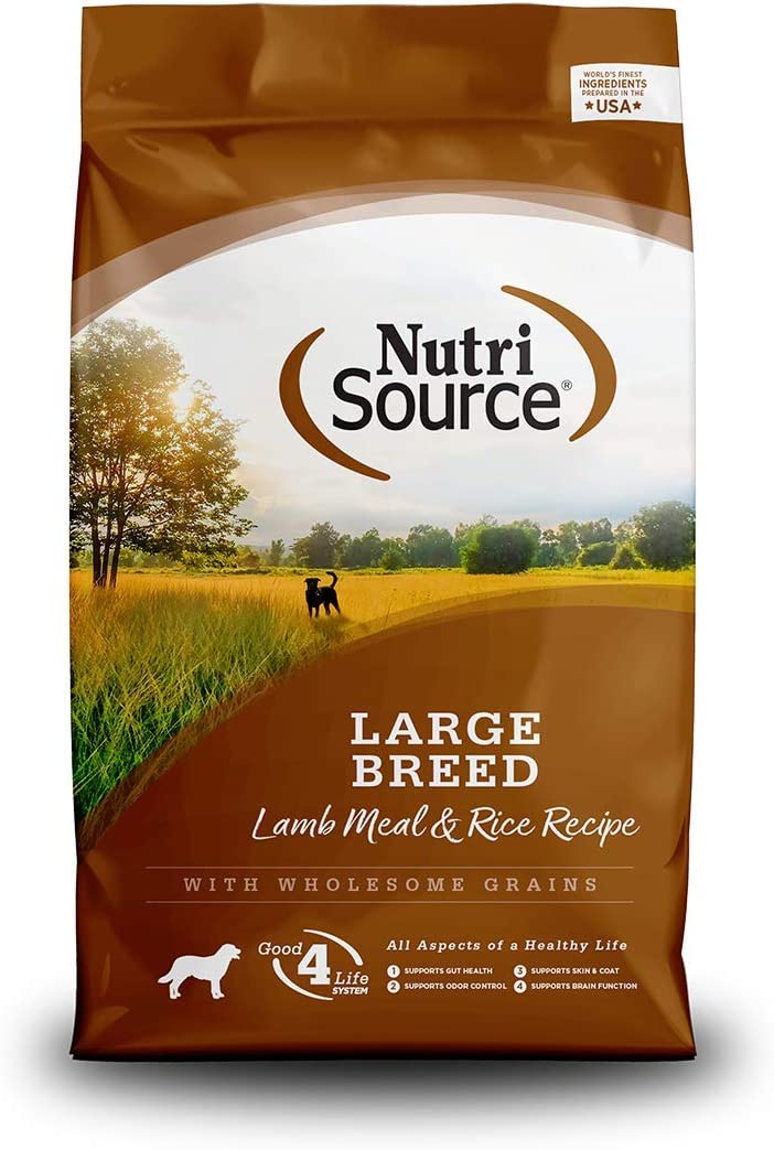 NutriSource Large Breed Lamb & Rice