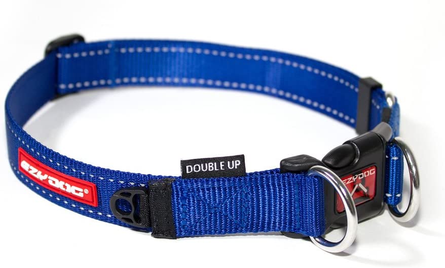 EZYDOG Double Up Collar Blue