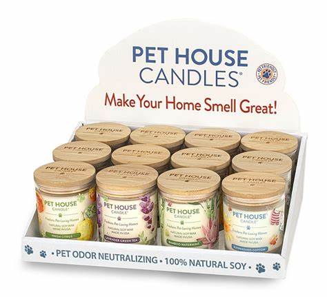 Pet House Candle Silver & Gold - BlackPaw