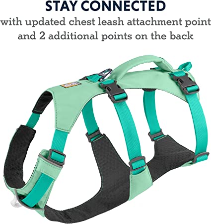 Ruffwear Flagline Harness Sage Green - BlackPaw - For Every Adventure