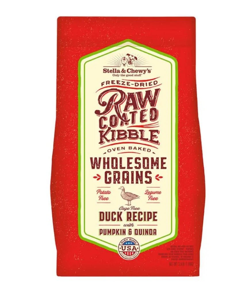 Stella & Chewy’s Freeze-Dried Raw Coated Kibble Wholesome Grains Duck - BlackPaw - For Every Adventure