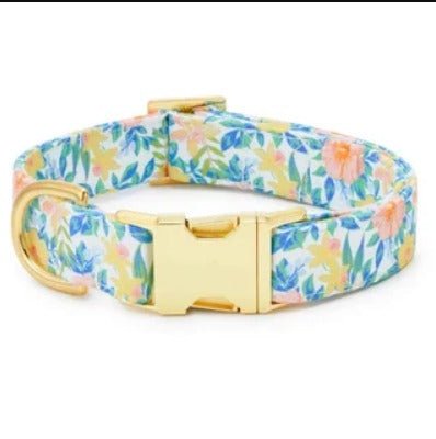 The Foggy Dog Collar Light Floral - BlackPaw - For Every Adventure