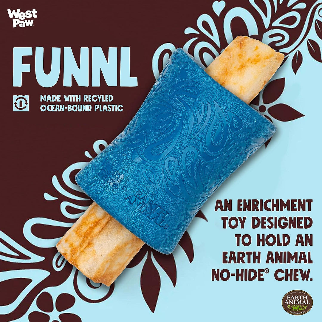 West Paw Funnl Blue L - BlackPaw
