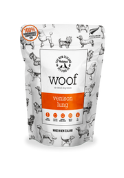 The New Zealand Natural Pet Food Co - Woof Venison Lung Treats