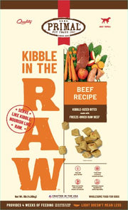 Primal Kibble in the Raw Beef