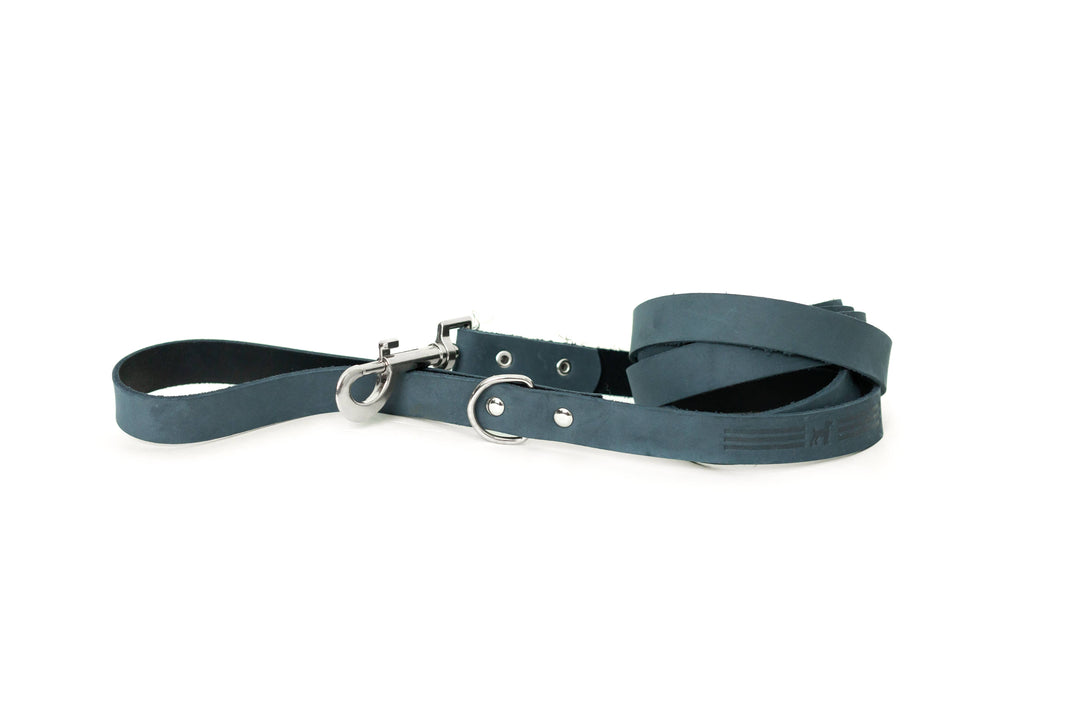 Modern Style Soft Leather Euro Dog Leash