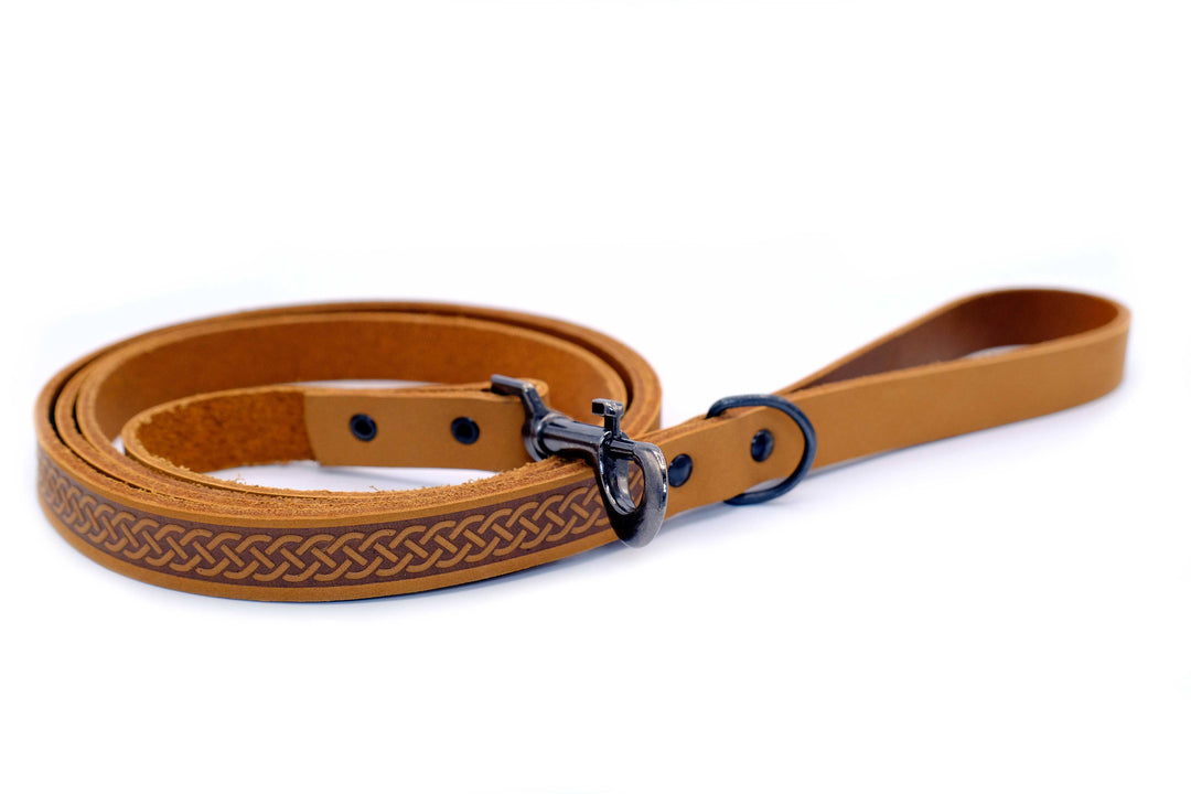 Euro Dog Celtic Sport Leather Leash