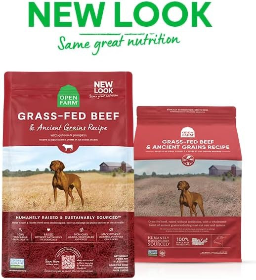 Open Farm Dog Ancient Grains Grass-Fed Beef