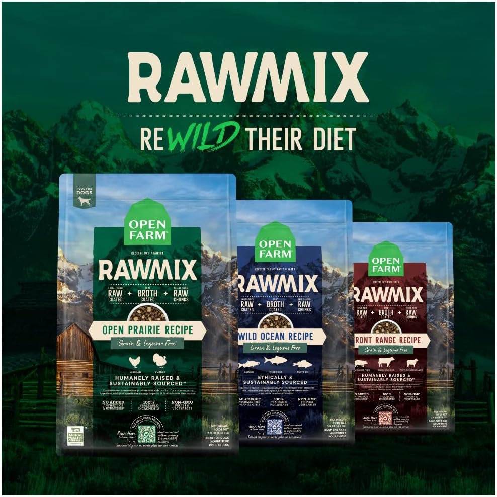 Open Farm Dog RawMix Grain Free Front Range Recipe