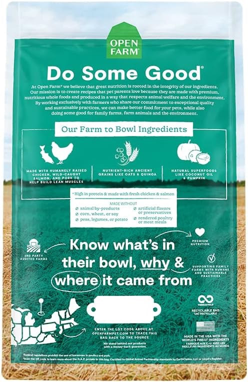 Open Farm Puppy Ancient Grains Chicken & Salmon 4lb