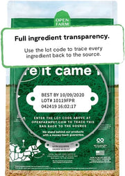 Open Farm Dog Ancient Grains Homestead Turkey