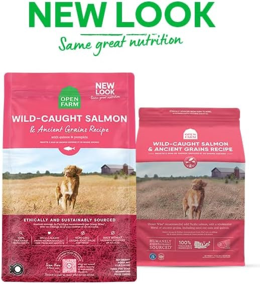 Open Farm Dog Ancient Grains Wild-Caught Salmon