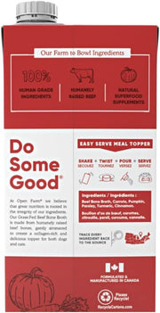 Open Farm Bone Broth Beef