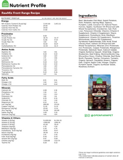 Open Farm Dog Ancient Grains RawMix Front Range Recipe