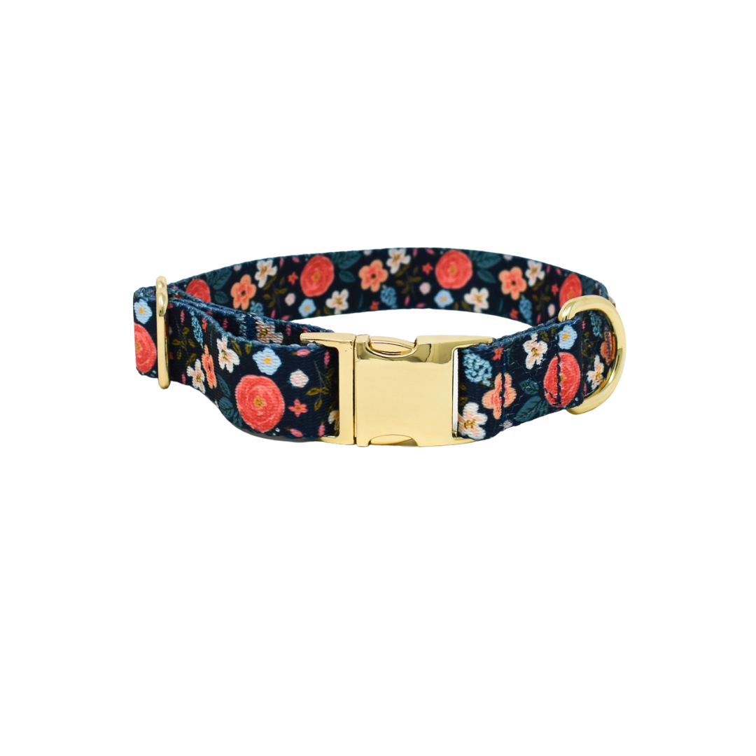 Riley Dog Collar | Floral Dog Collar | Dog Collar