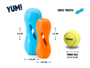 Qwizl® Dog Puzzle Treat-Dispensing Enrichment Toy