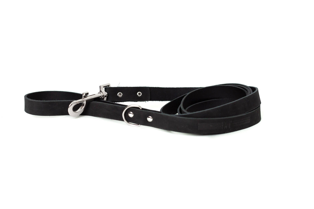 Modern Style Soft Leather Euro Dog Leash