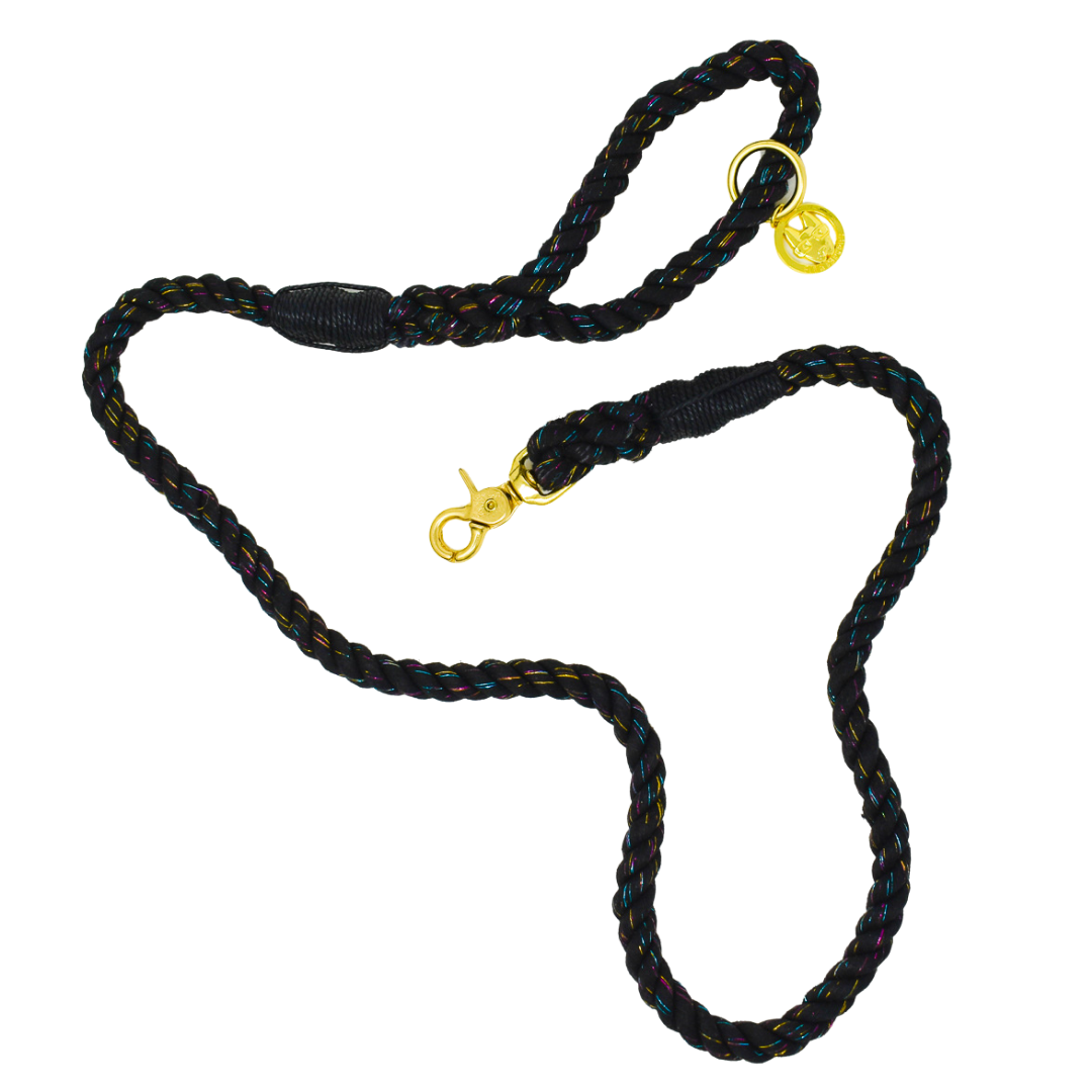 Stella Rope Dog Leash | Dog Leash | Black Leash