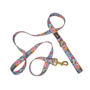Pink Papyrus | Premium, Durable, & Stylish Dog Products - Emery Dog Leash | Floral Dog Leash | Dog Lead