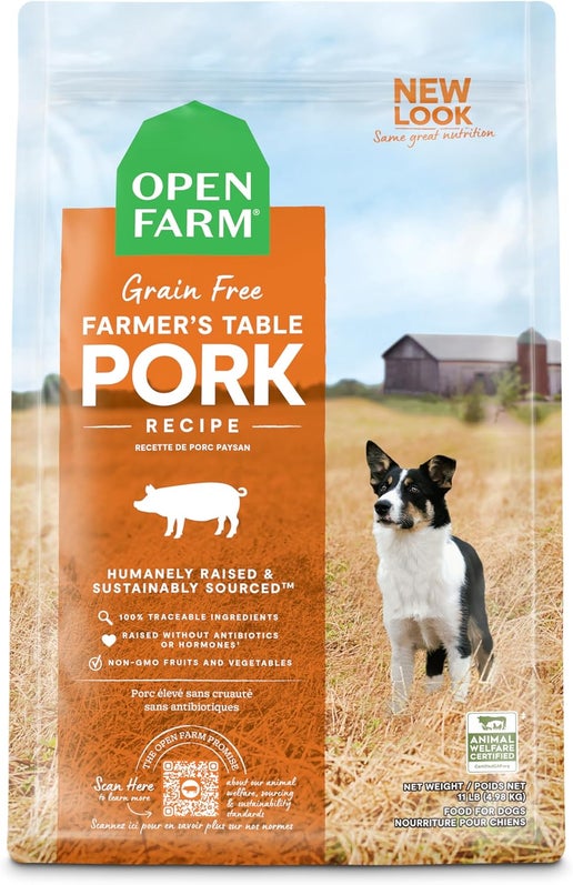 Open Farm Dog GF Pork 11lb