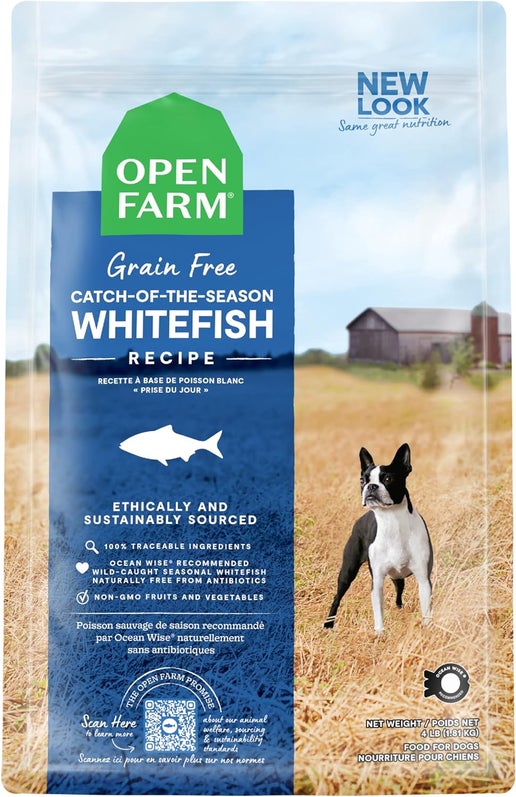 Open Farm Dog GF Whitefish Recipe 11lb