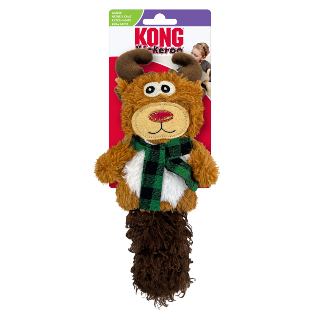 Kong Holiday Kickeroo Character Assorted Cat Toy