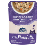 Natural Balance Cat Platefulls Chicken & Liver Pouch 3oz