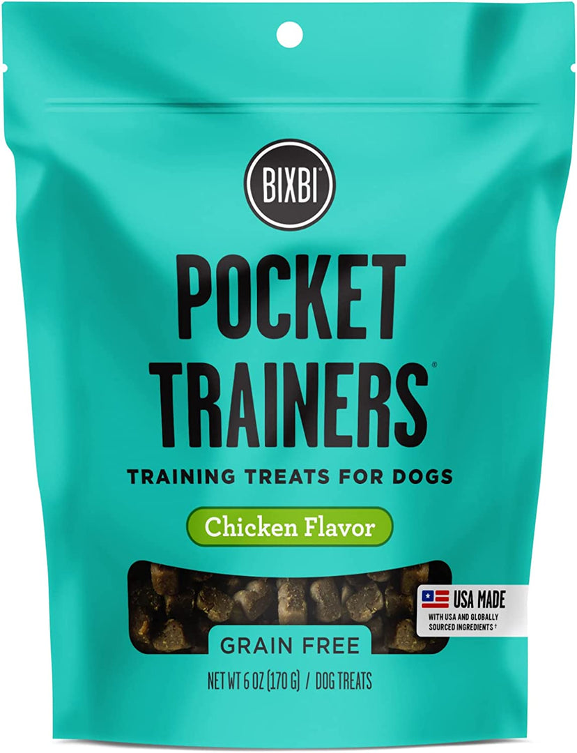 Bixbi Grain Free Pocket Trainers 6oz Chicken