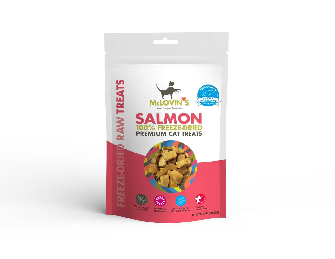 Mclovin's Freeze-Dried Cat Treats Salmon 3oz