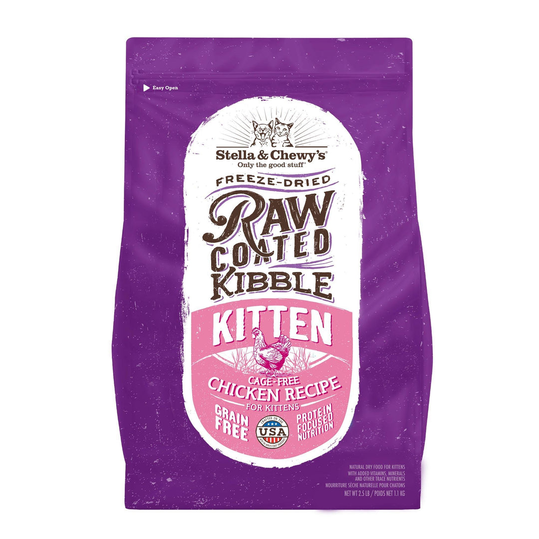 Stella & Chewy’s Cat Freeze-Dried Raw Coated Kibble Kitten