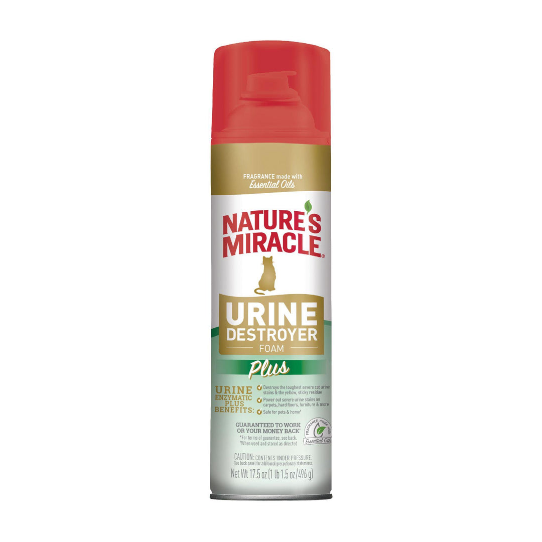 Nature's Miracle Urine Destroyer Plus for Cats 17.5oz