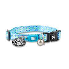 Max & Molly Urban Pets Retro Blue Cat Collar